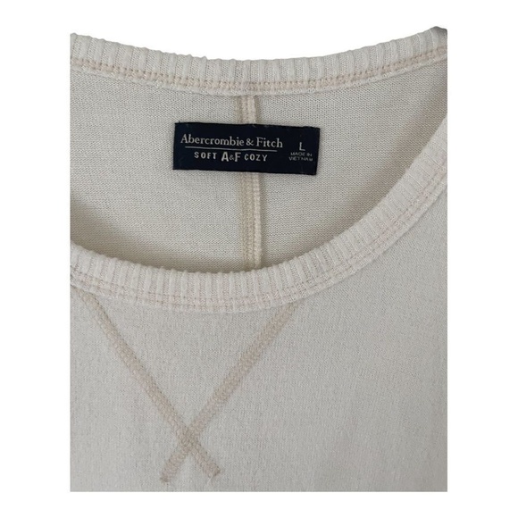 Abercrombie & Fitch Womens‎ Off white sweater - Size Large - Picture 3 of 7